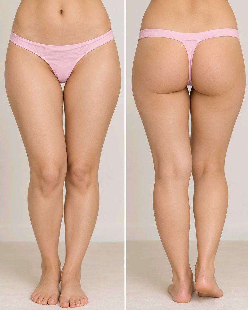 Primark Pink Thong Briefs – Size S