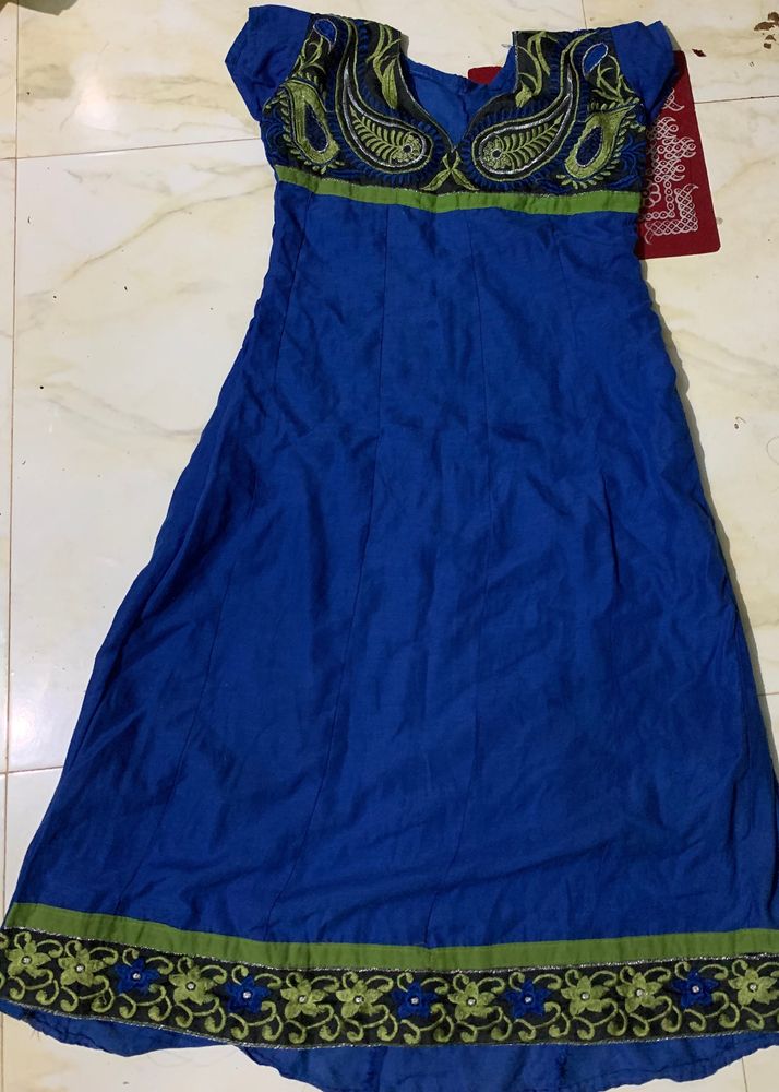 Violet Anarkali Top