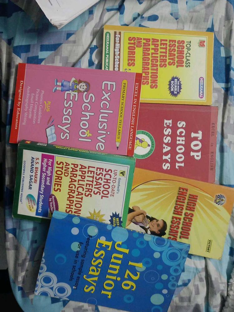 Essay Books - School Level set of 6