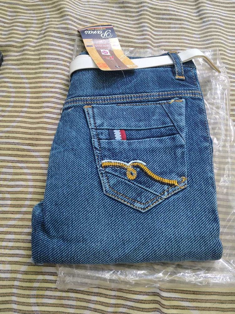 Classic Blue Denim Jeans