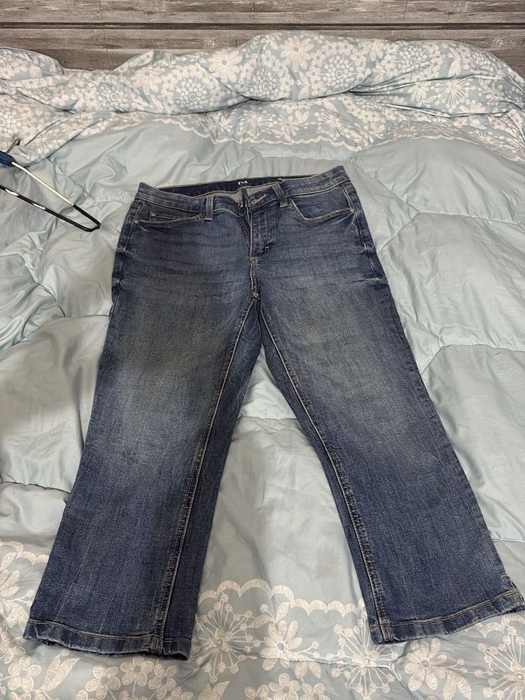 c&amp;a ANA Denim Cropped Jeans
