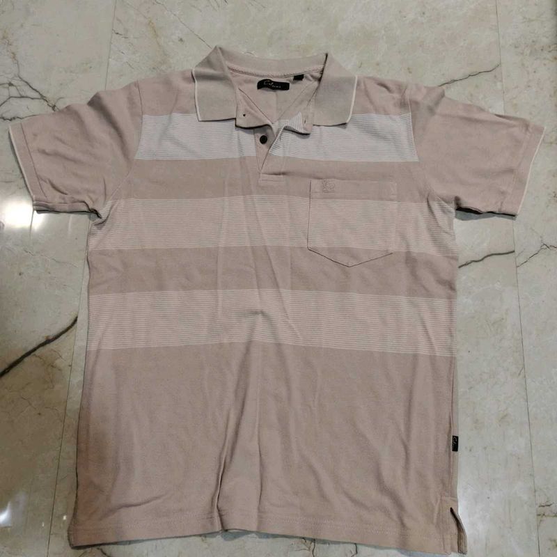 Men's Striped Polo Shirt