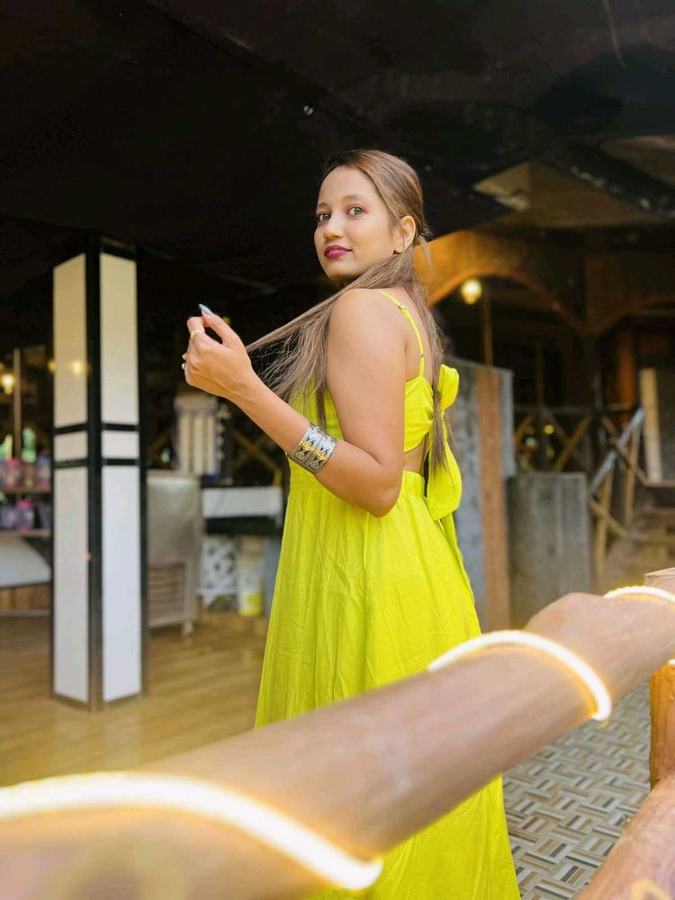 Neon Maxi Dress