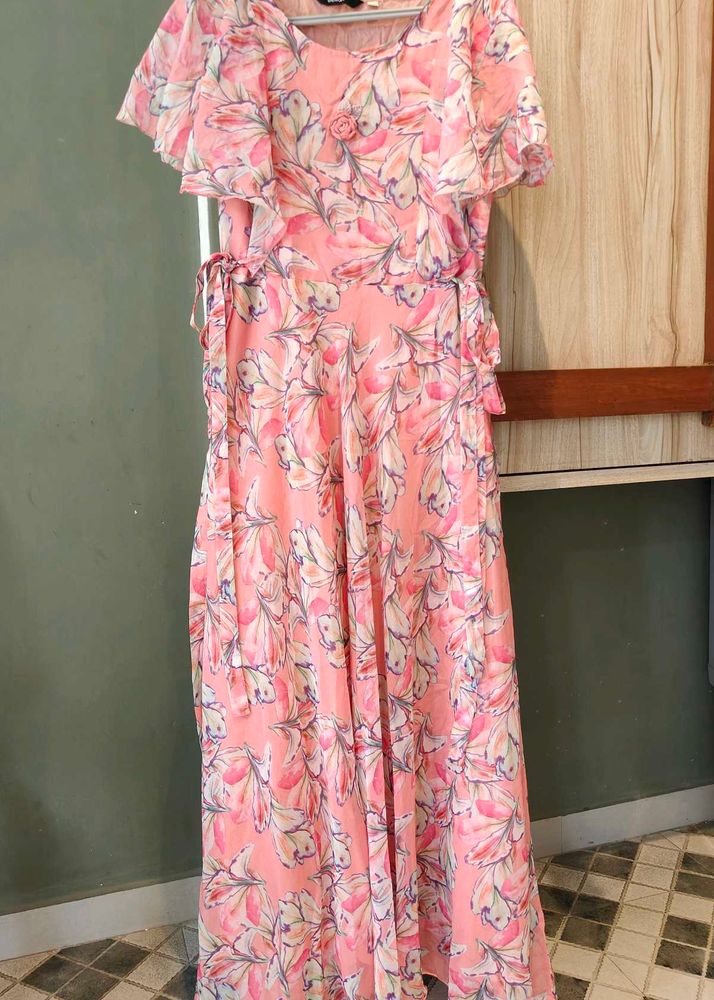 Floral Print Maxi Dress