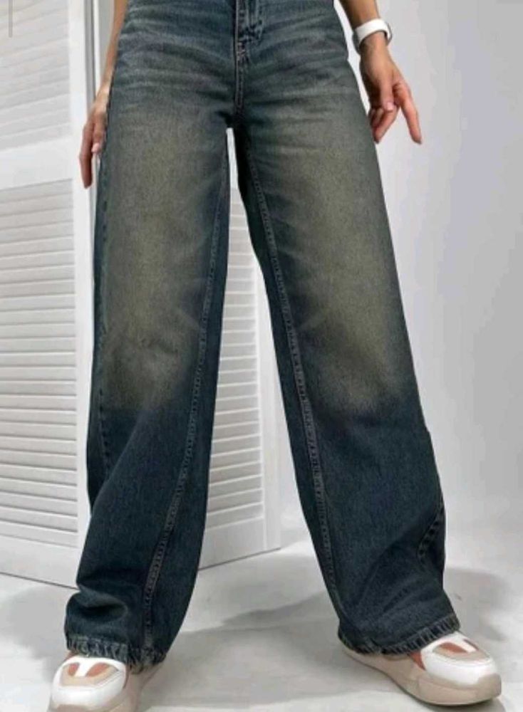 Stylish Blue Wash Denim Jeans
