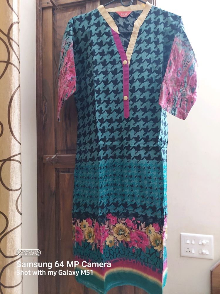 Green Daily wear Kurti