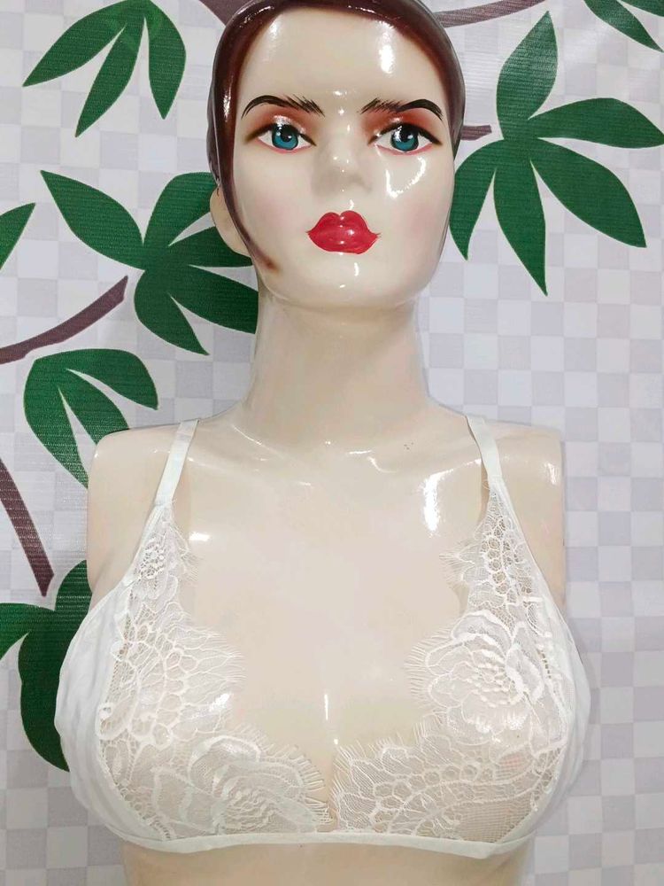 (900)Lace Detail Bra
