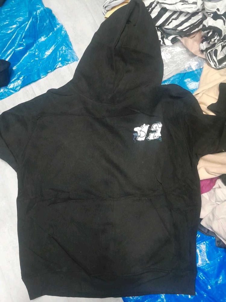Fornines Y2K Black Hoodie