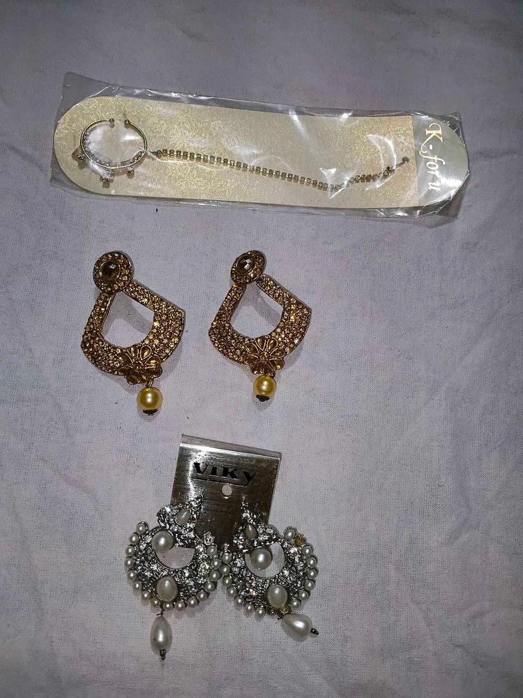 Combo Elegant Ethnic Jewellery Set