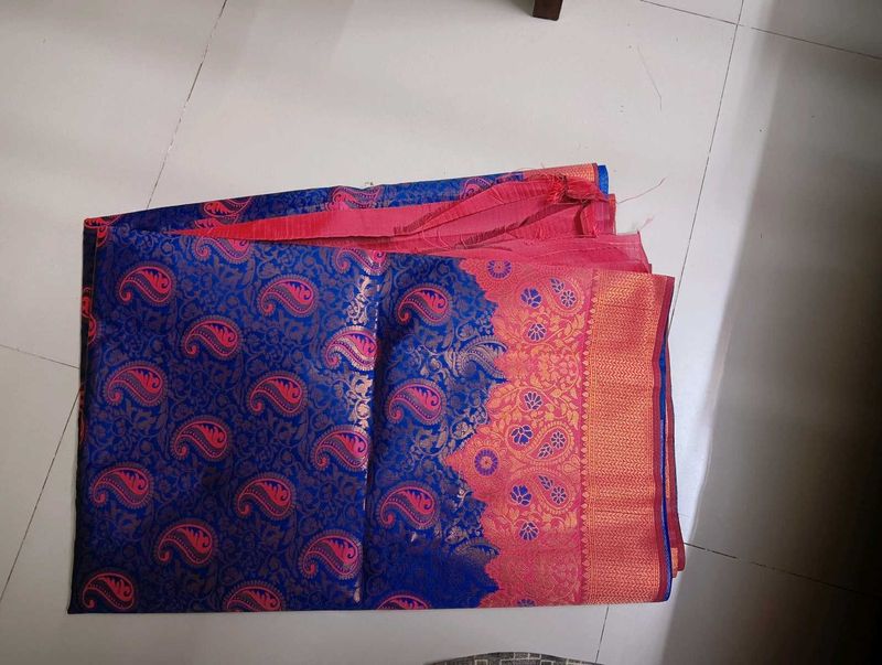 New Saree . Blouse Attached.