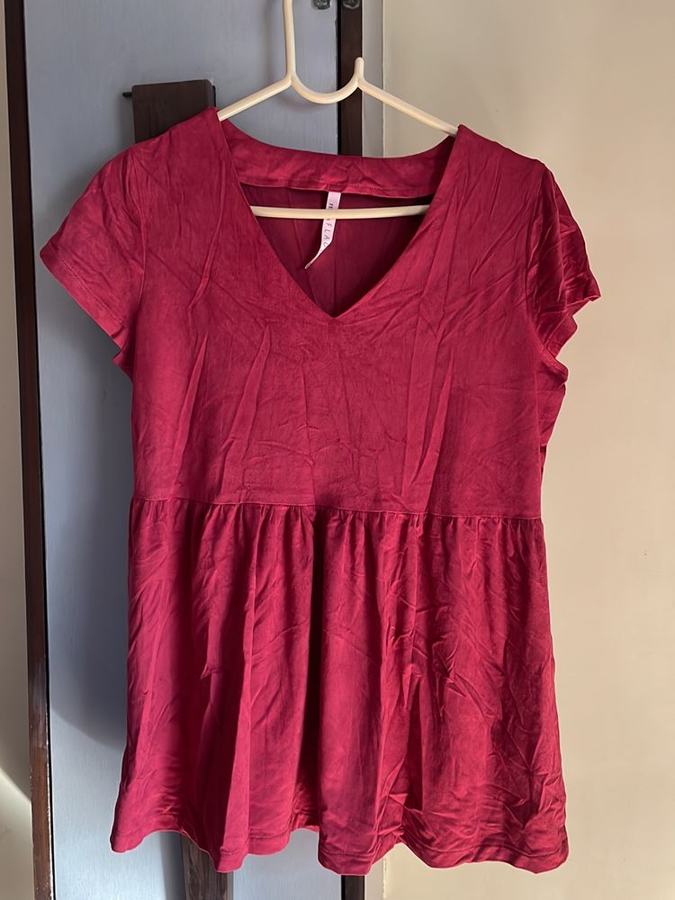 2026 TREND Suede Top