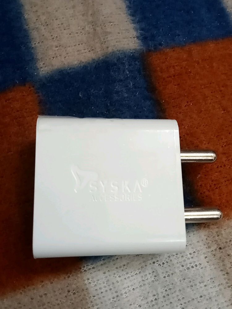 Syska Mobile Charger 5v New