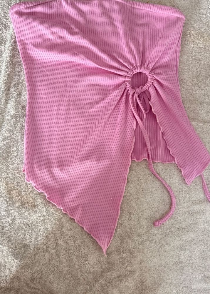 Cute Pink Tube Top