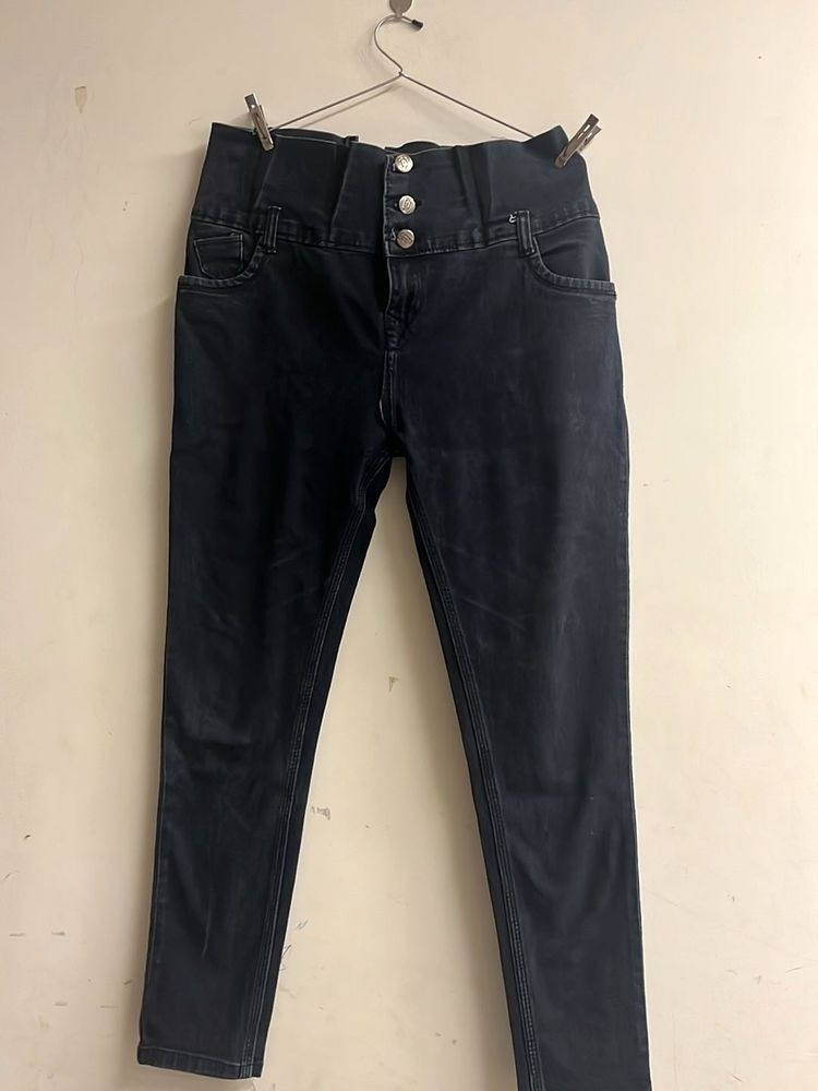 High Waisted Skinny Jeans