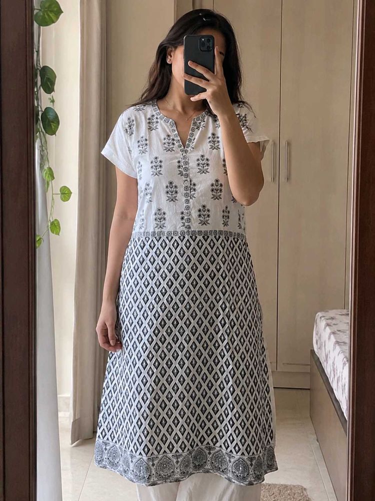 Stylish Printed Cotton Kurti