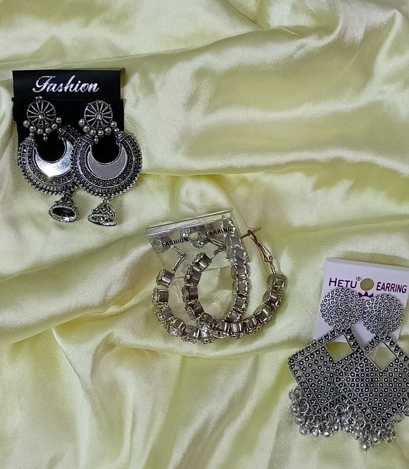 Boho Statement Earrings Set