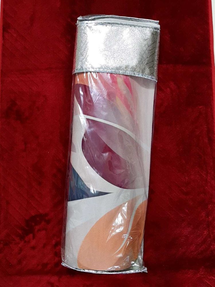 Vibrant Printed Yoga Mat in Packaging