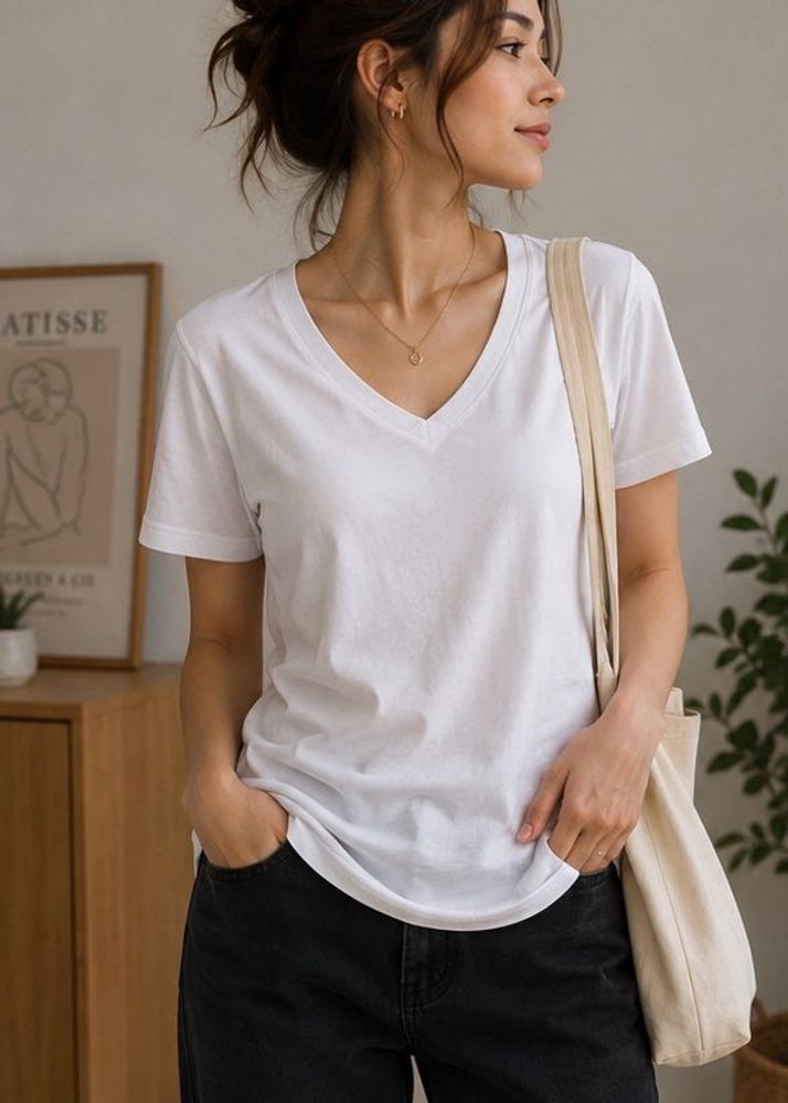 Basic White T-Shirt