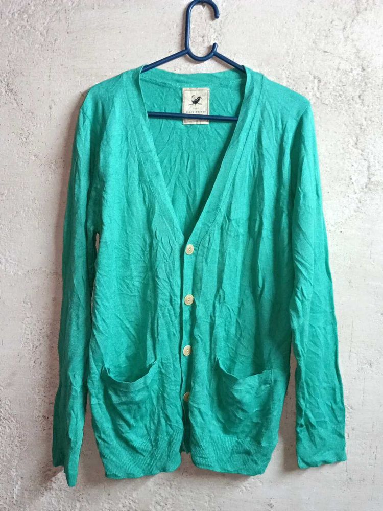 Women's Winter Fashion Cardigan Sweater Green 💚