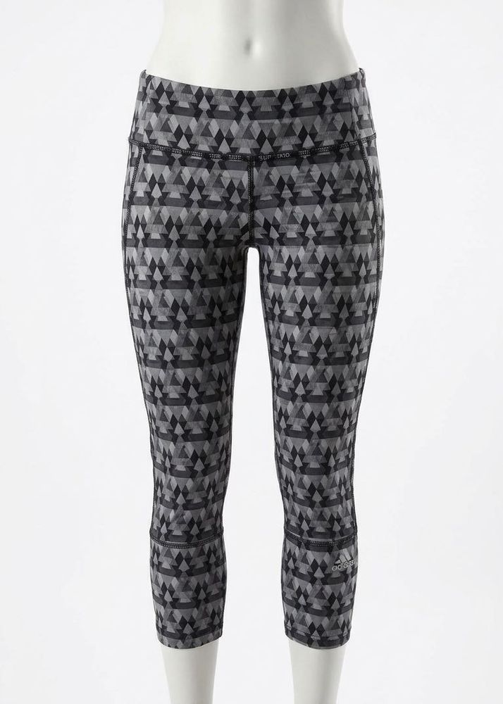 Adidas Geometric Print Capris