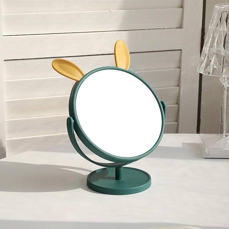 Cute Bunny Ears Makeup Mirror