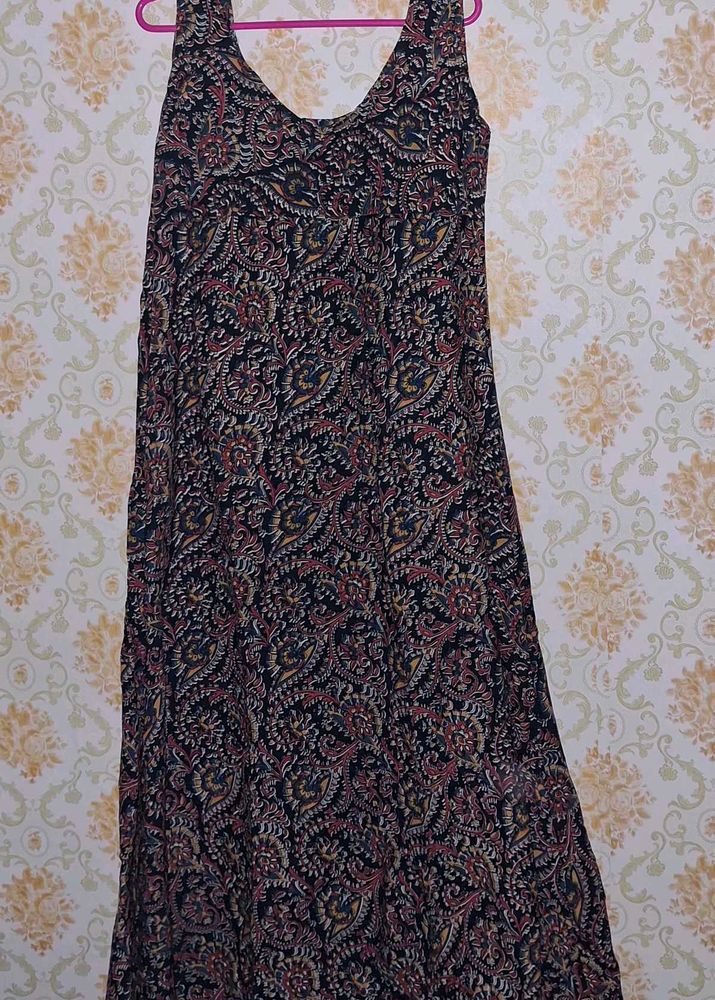 Bohemian Print Maxi Dress