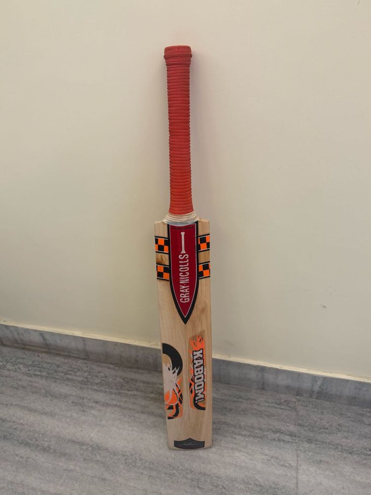 gary Nicholas cricket bat English willow