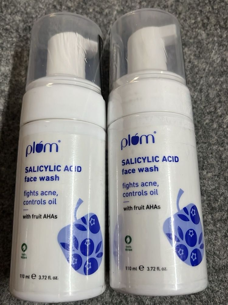 Plum Salicylic Acid Face Wash (x2)