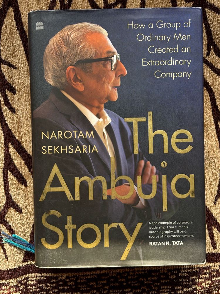 The Ambuja Story | Book By Narotam Sekhsaria