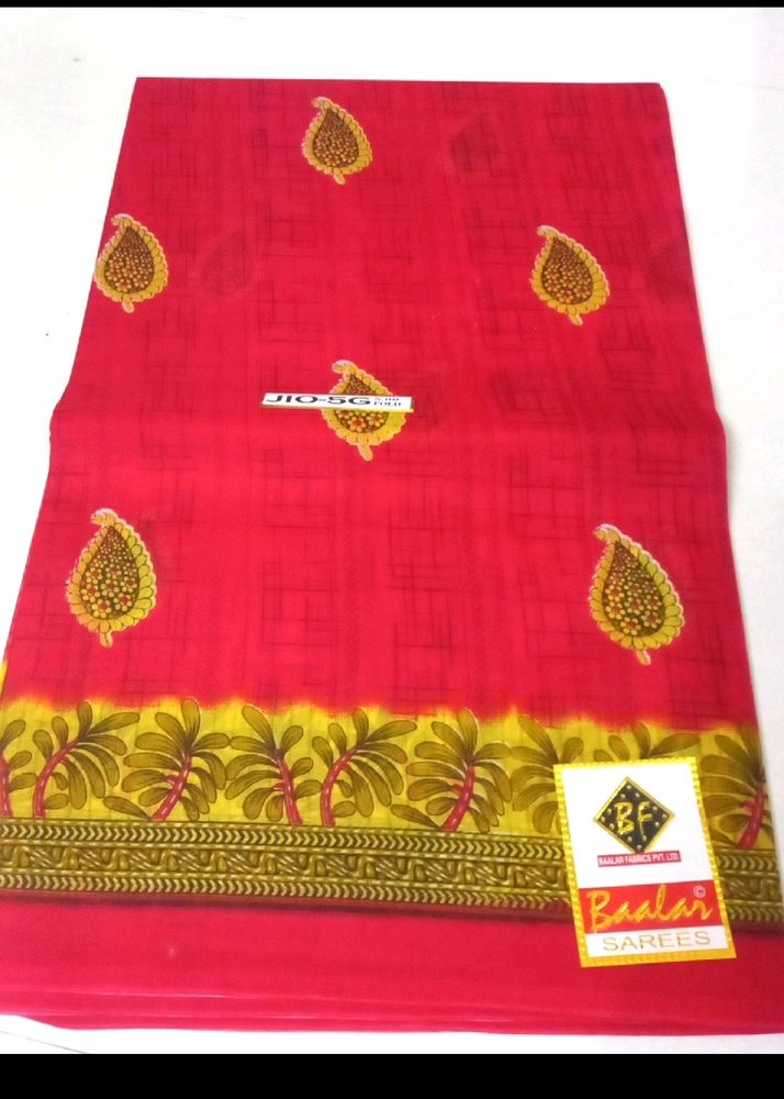 Cotton Saree New