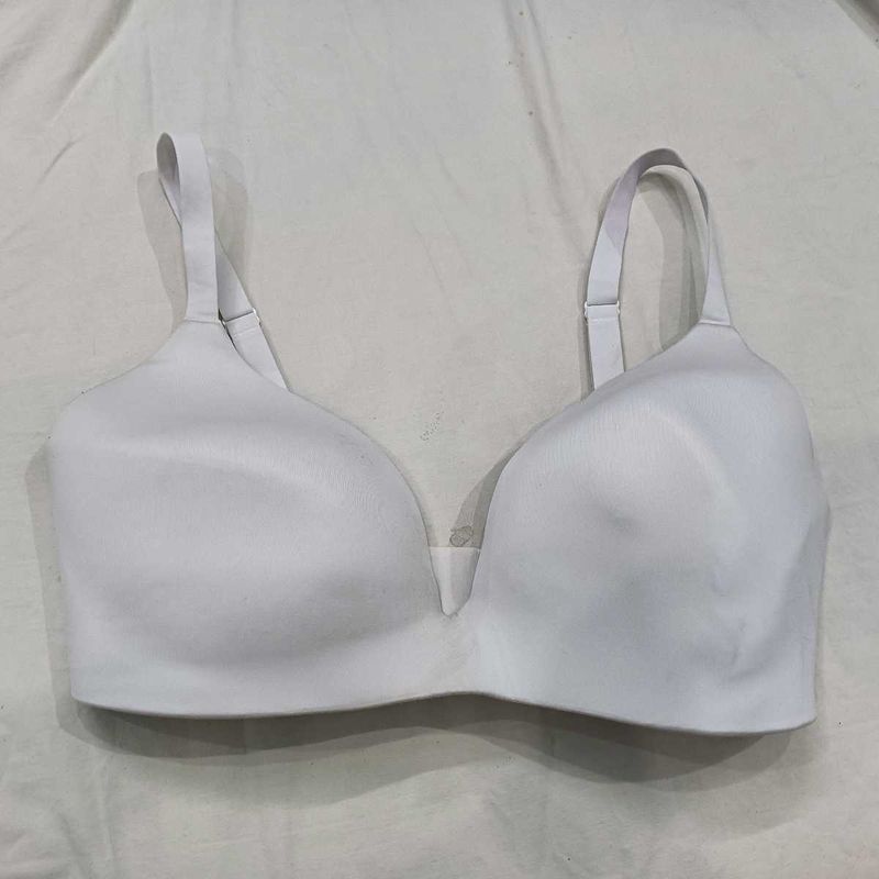 Comfortable💙 White Wireless Bra