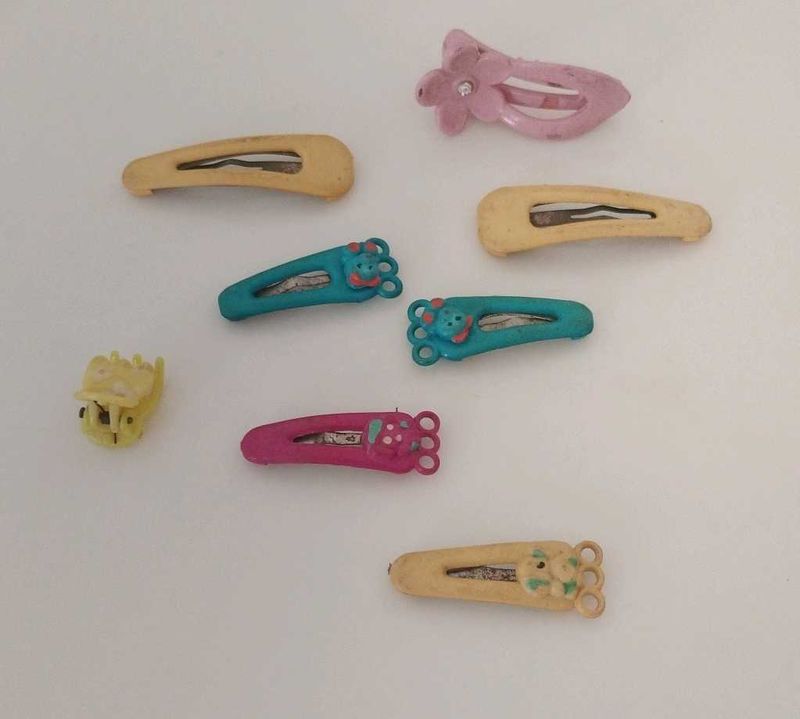 Cute Hair Clips - Set of 8