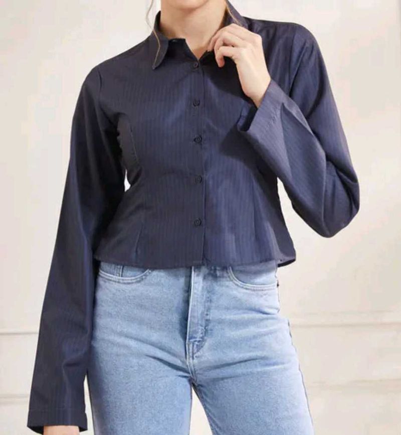 Stylish Striped Button-Up shirt