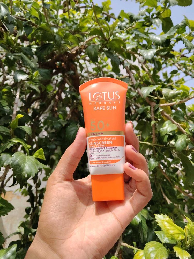 Lotus Herbals Safe Sun SPF 50+ Sunscreen