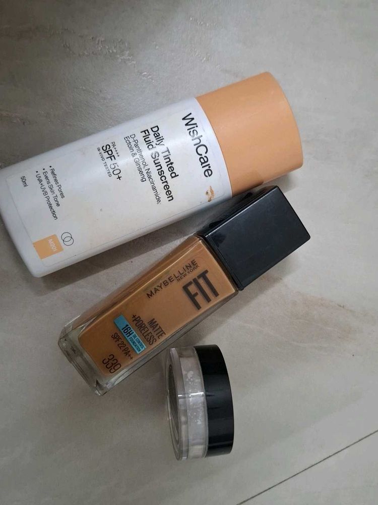 Maybelline Fit Me Foundation &amp; Sunscreen