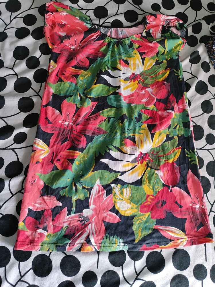 Floral Print Tunic