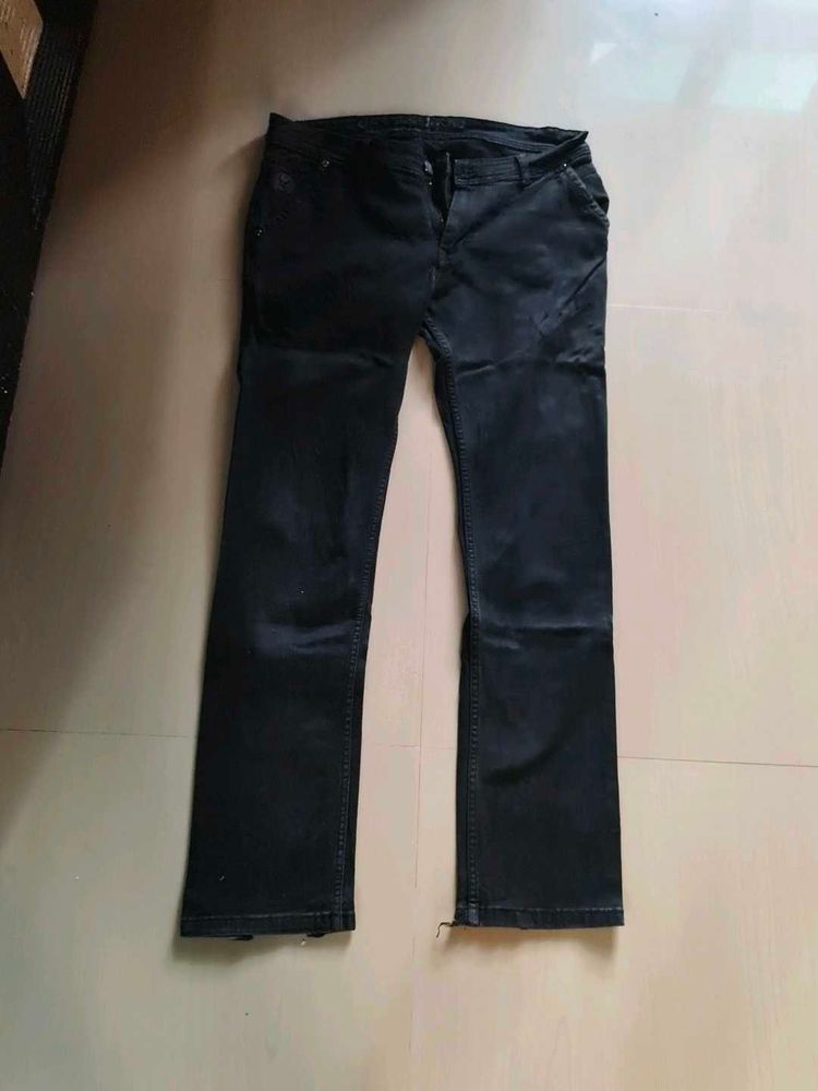 Classic Black Denim Jeans