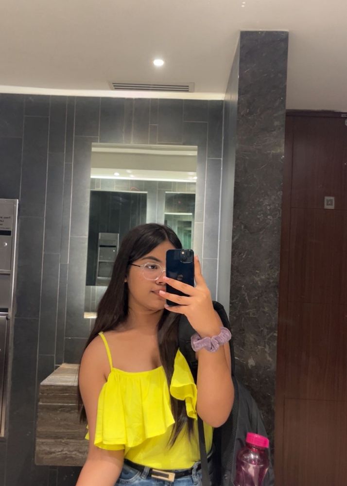 Vibrant Yellow Cold Shoulder Top