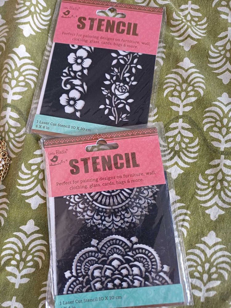Little Birdie Stencils (Set of 2)