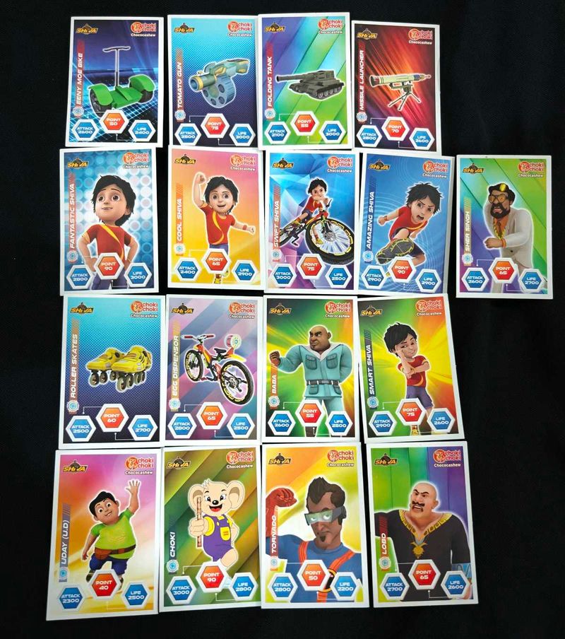 Shiva Live Cards Set 💖