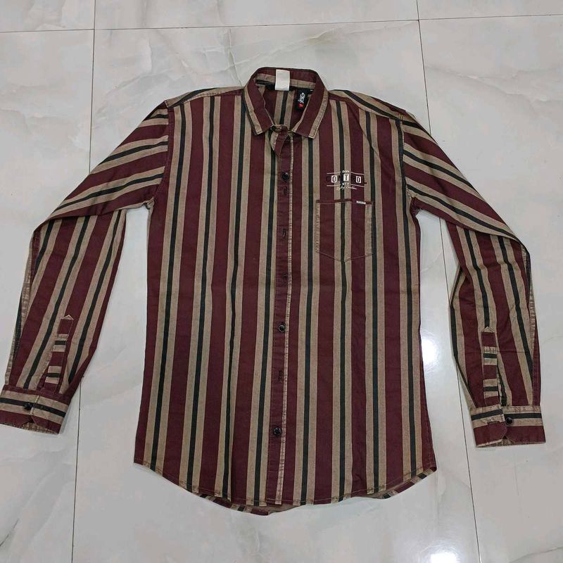 Striped Casual Shirt