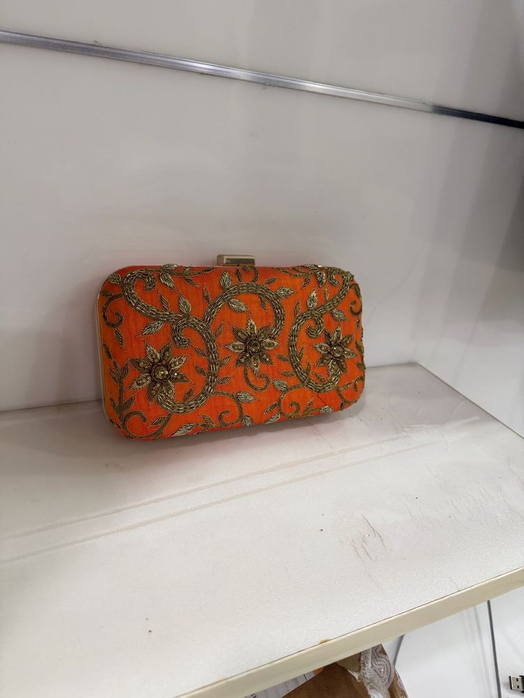 beautiful party wear clutch