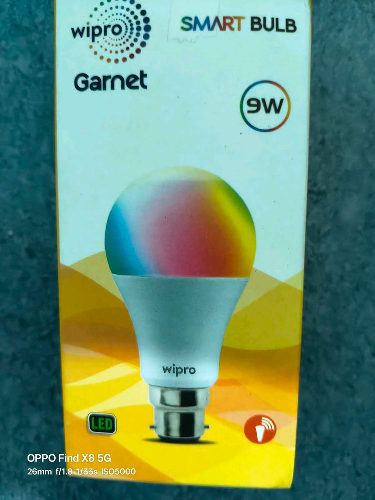 new seald Wipro Garnet Smart Bulb