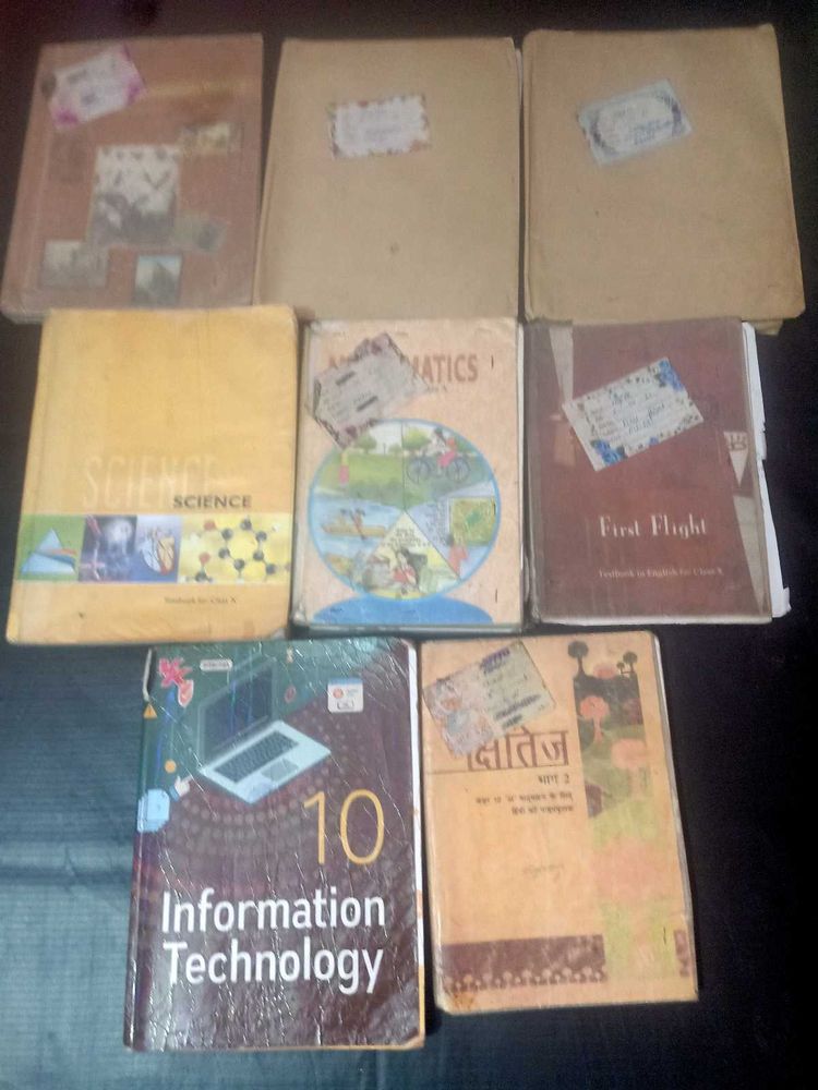 Lot of 8 Textbooks - Science, Math, IT &amp; More