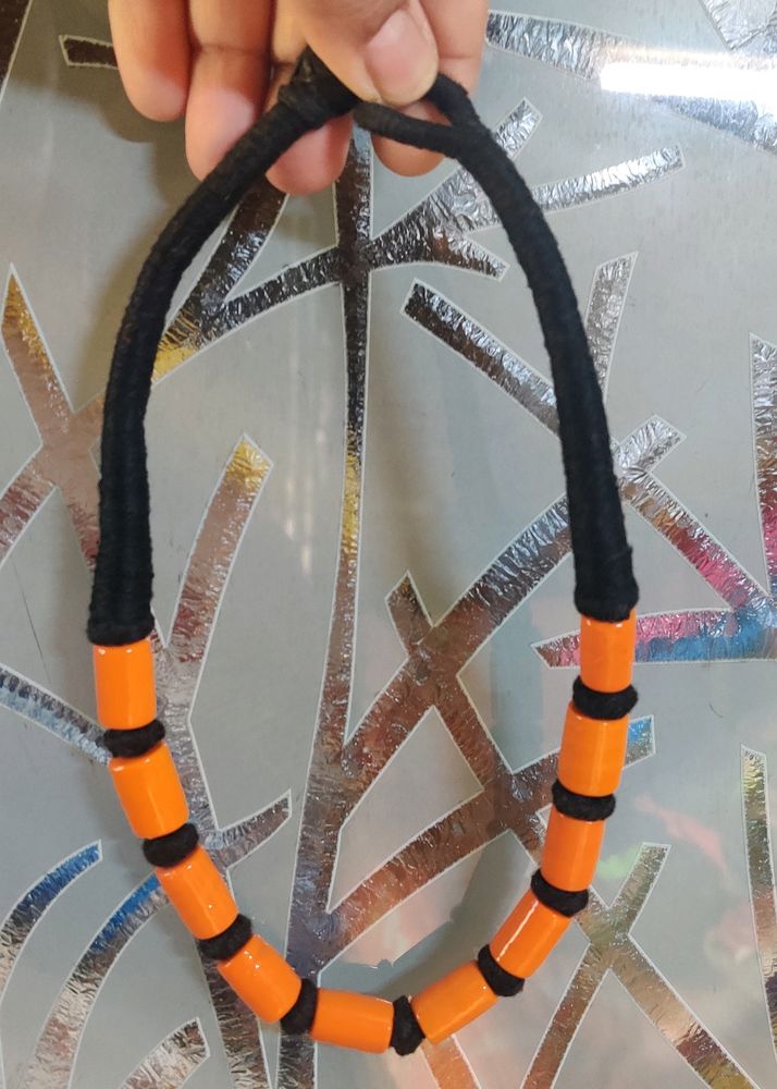 Porcelain Teibial/ Boho Necklace
