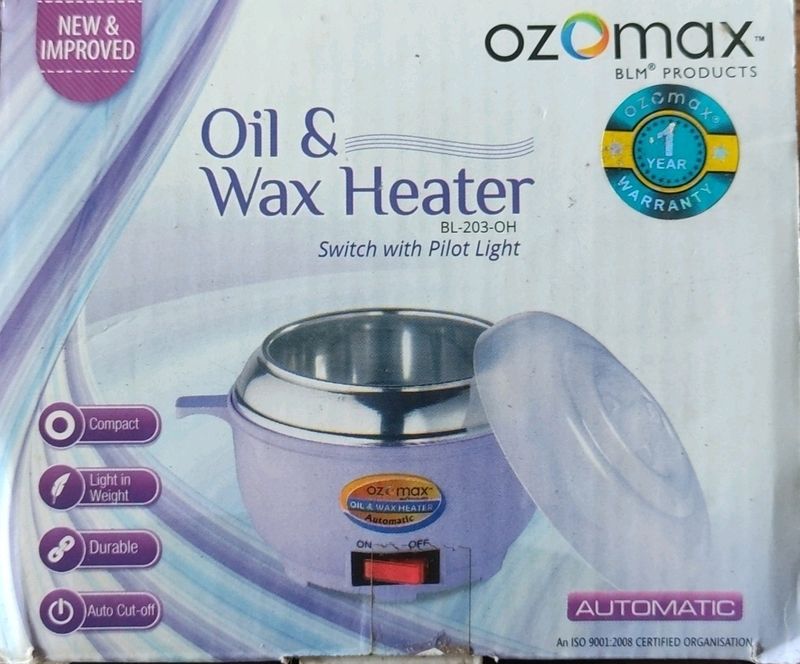 Ozomax Automatic Oil And Wax Heater