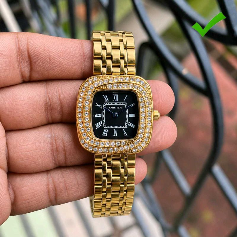 Cartier Luxury Gold &amp; Diamond Watch