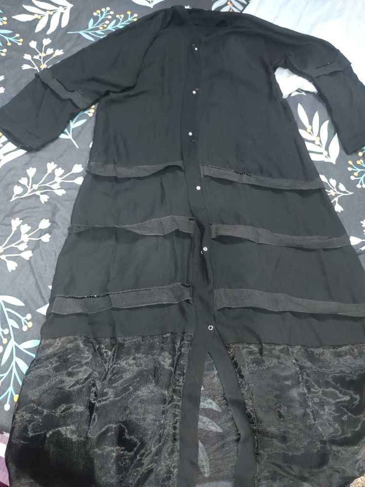 Elegant Black Abaya
