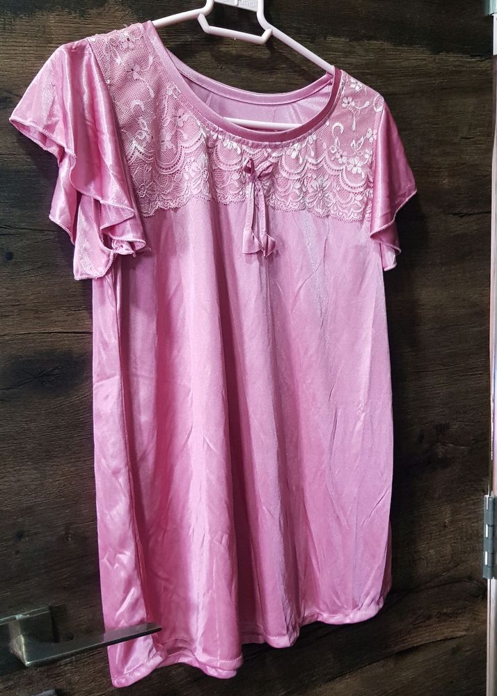 Baby Pink Night Dress