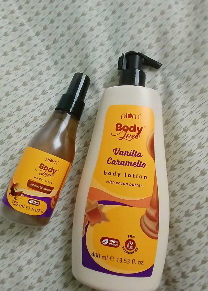 Plum BodyLovin' Body Mist and Lotion